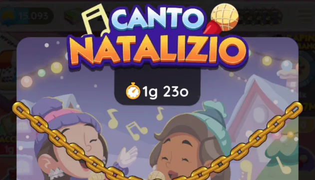 Evento Canto Natalizio Monopoly Go (elenco dei premi)